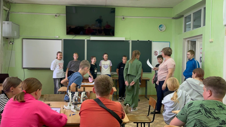 Профильная смена: «Юный биолог».